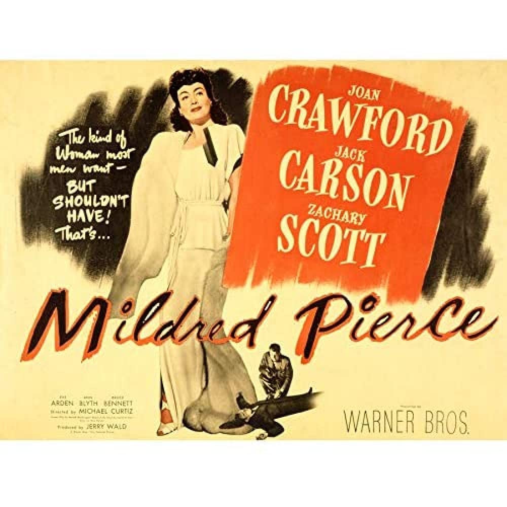 Wee Blue Coo Advertising Movie Film Mildred Pierce Joan Crawford Art Large Art Print Poster Wall Decor 18x24 inch
