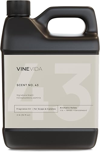 Miniatura 394 de VINEVIDA [4 onzas] Aceite de fragancia de madera de teca de caoba para fabricación de velas y fabricación de jabón, aromas de velas prémium para