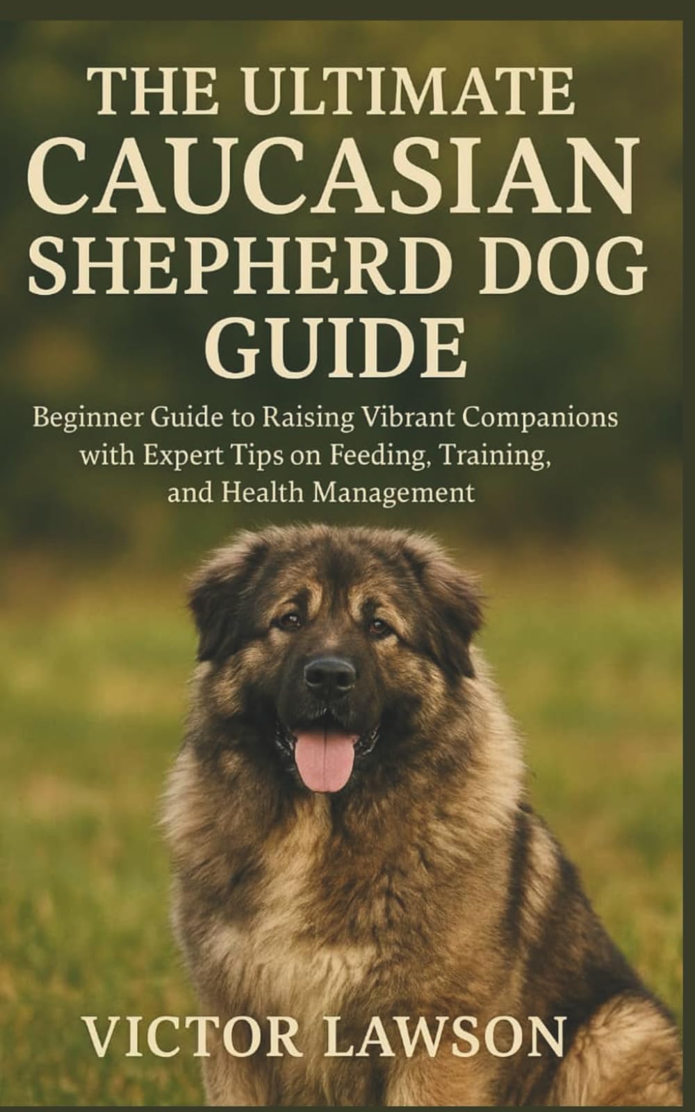 THE ULTIMATE CAUCASIAN SHEPHERD DOG GUIDE: Beginner Guide to Raising Vibrant Companions with Expert Tips on Feeding, Training, and Health Management