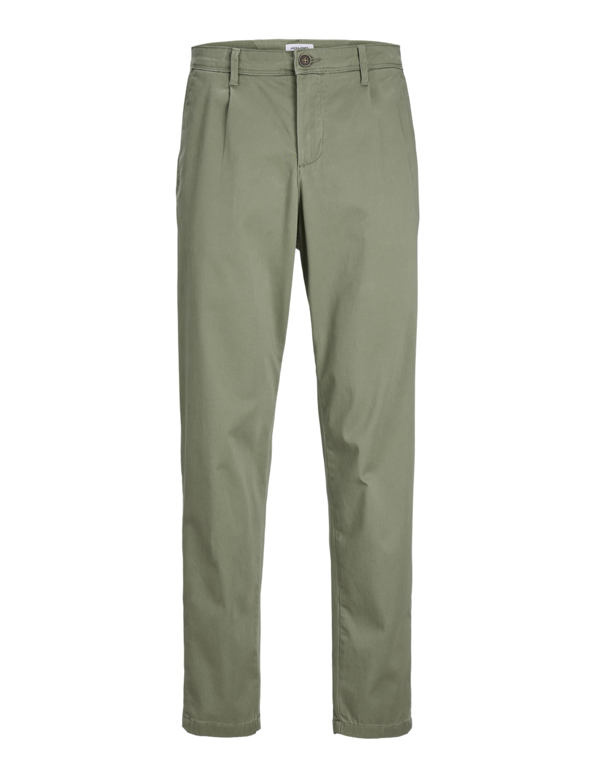 JACK & JONES JPSTBILL JJBOWIE Pleated NOOS Chinos, Deep Lichen Green