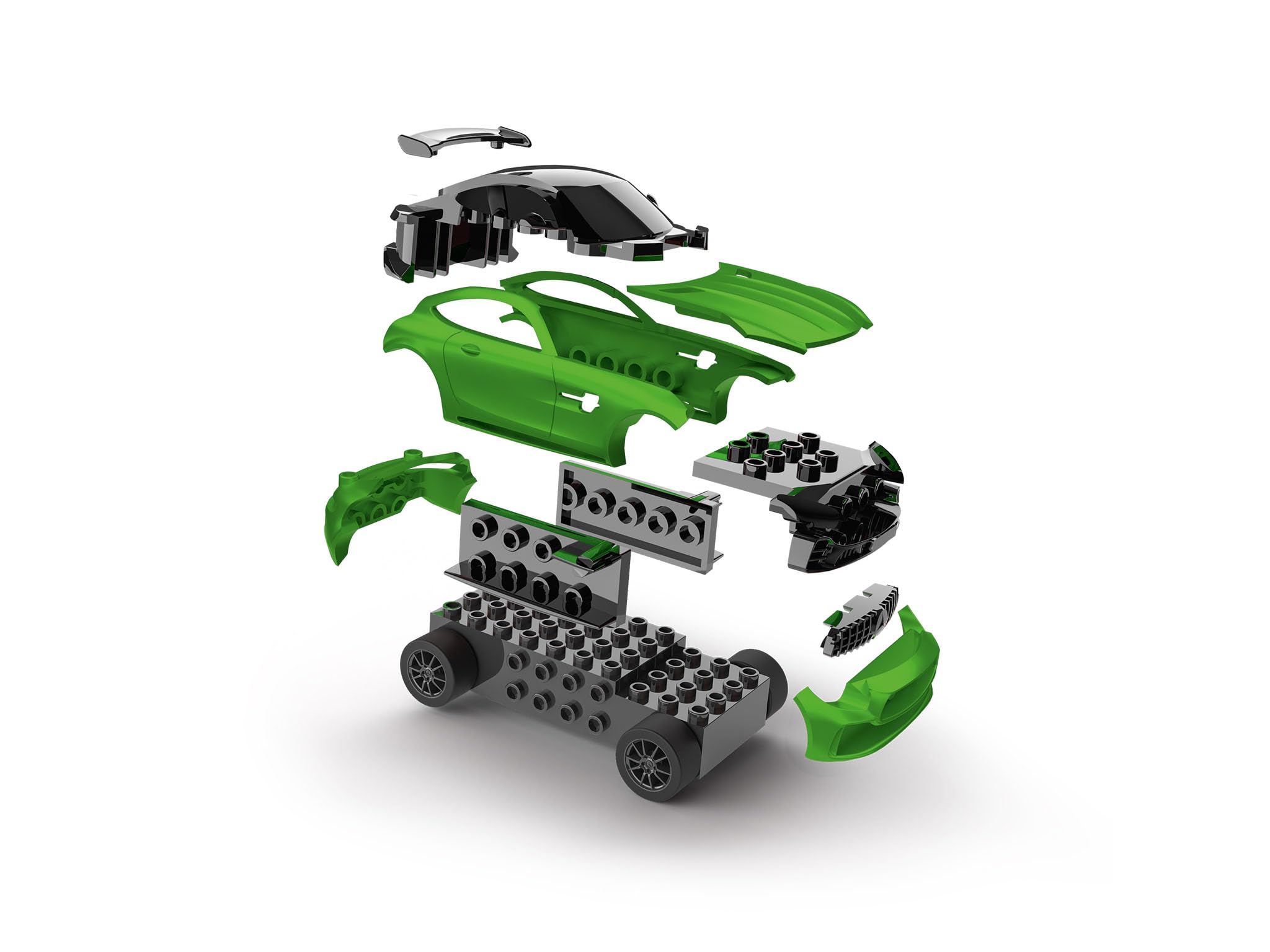【新品】Mercedes-AMG GT R ミニカー グリーン 1/43スケール 1/43 Dealer Edition Mercedes-Benz Mercedes AMG GTR GT R