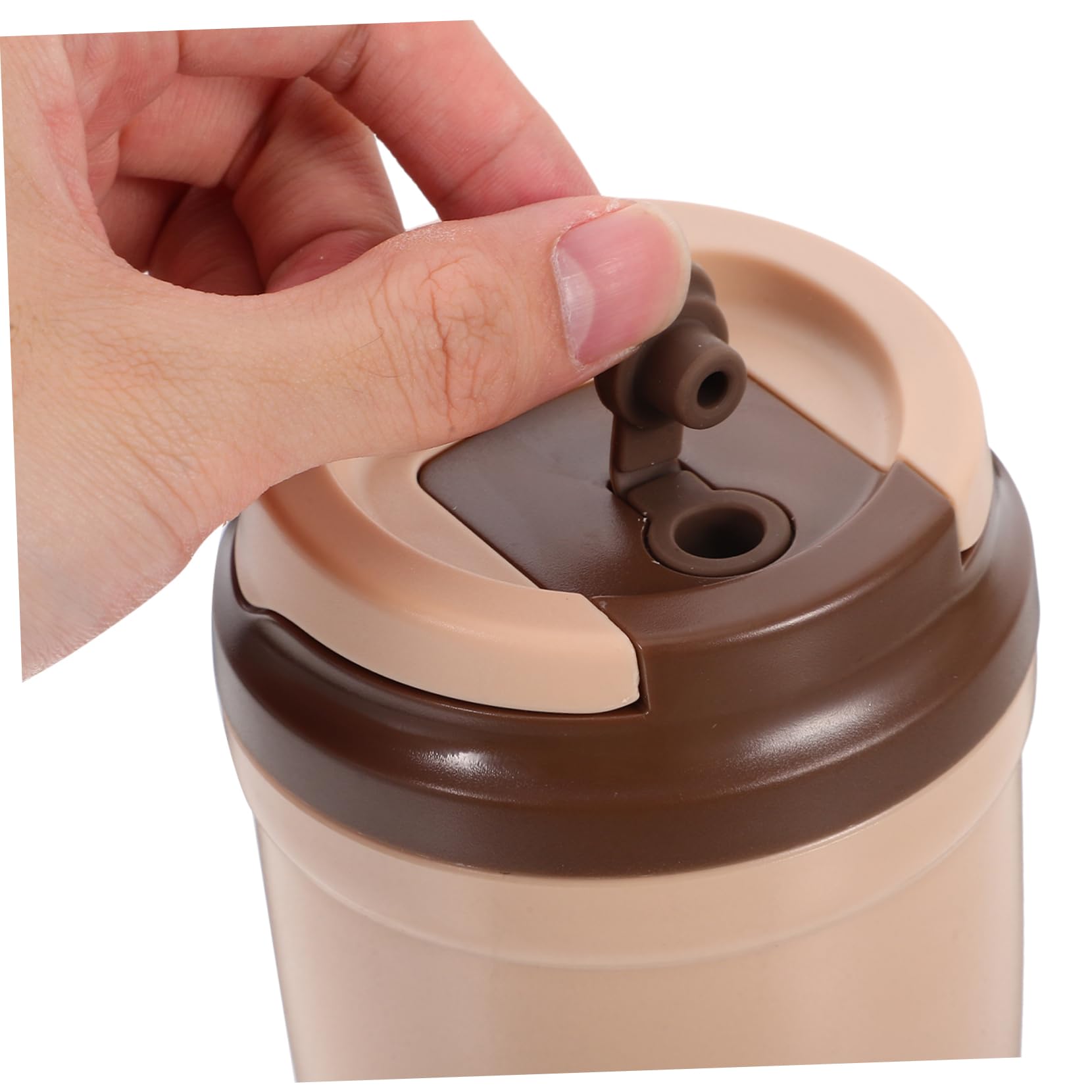 ULTECHNOVO Shaker Proteine Elettrico 400ml in Acciaio Inox Beige | Tazza Mescolatrice Ricaricabile, Abs Magnete e Rame, 400ml per Outdoor e Viaggio