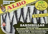 Albo Sardinillas en Aceite de Oliva Virgen Extra - Paquete de 8 Unidades