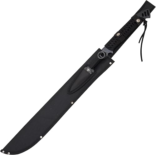 Miniatura 5 de Snake Eye Espada Ninja Táctica y KunaiJuego de cuchillos de lanzamiento con funda (113BK)