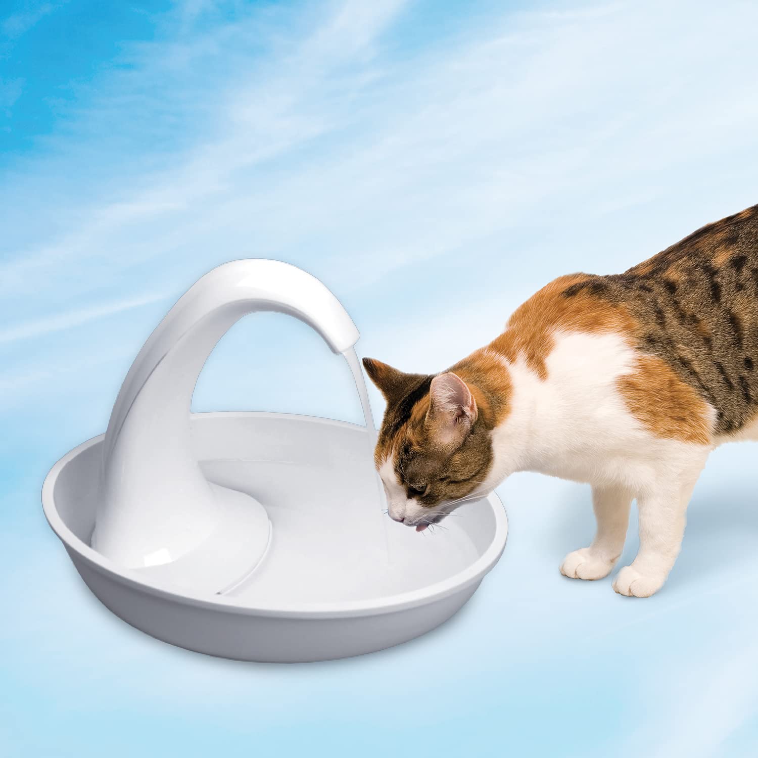 Pioneer Pet Fuente para Mascotas, Color Blanco, 2,26 kg (Paquete de 1)