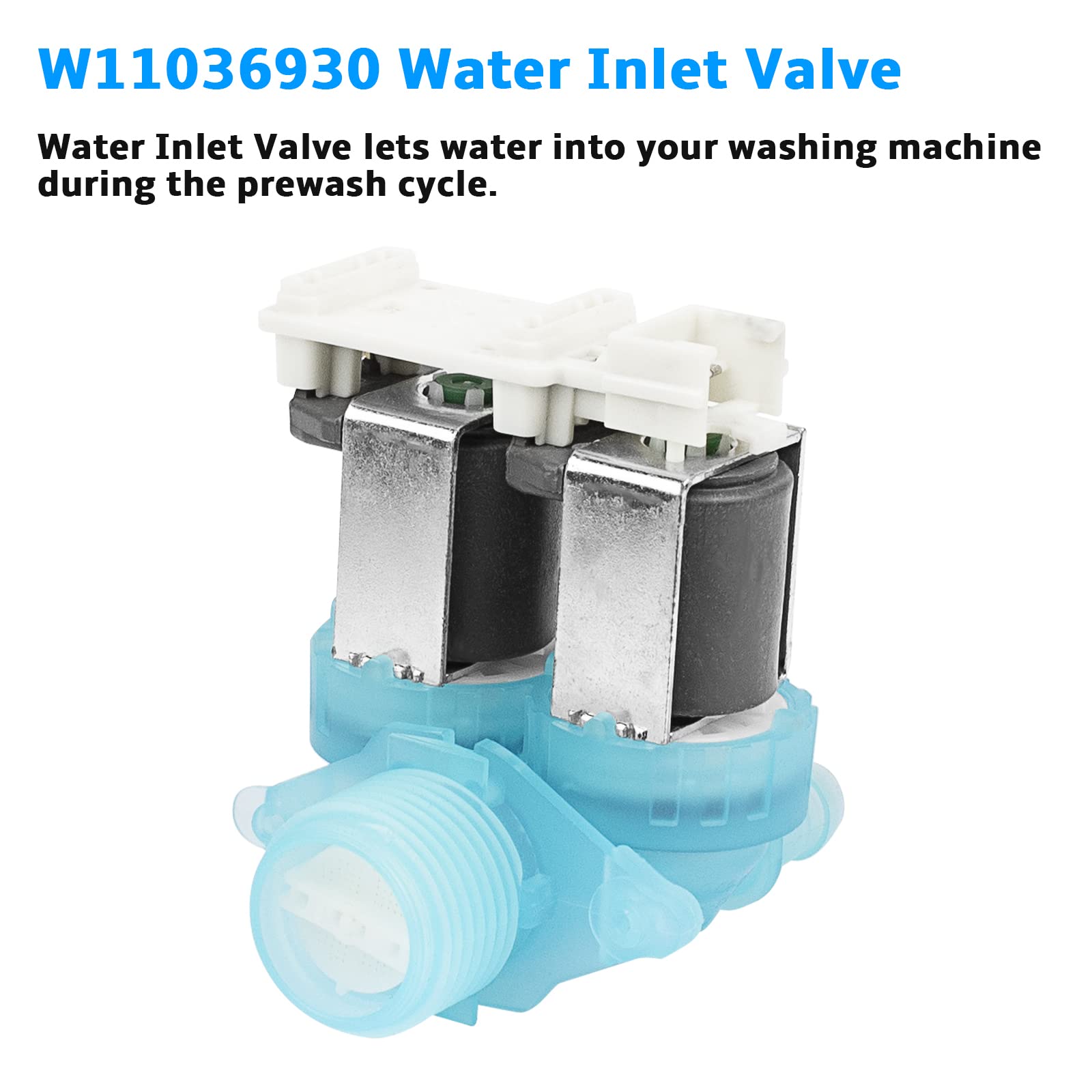 Amazon.com: W11036930 Washing Machine Water Valve FOR Whirlpool 