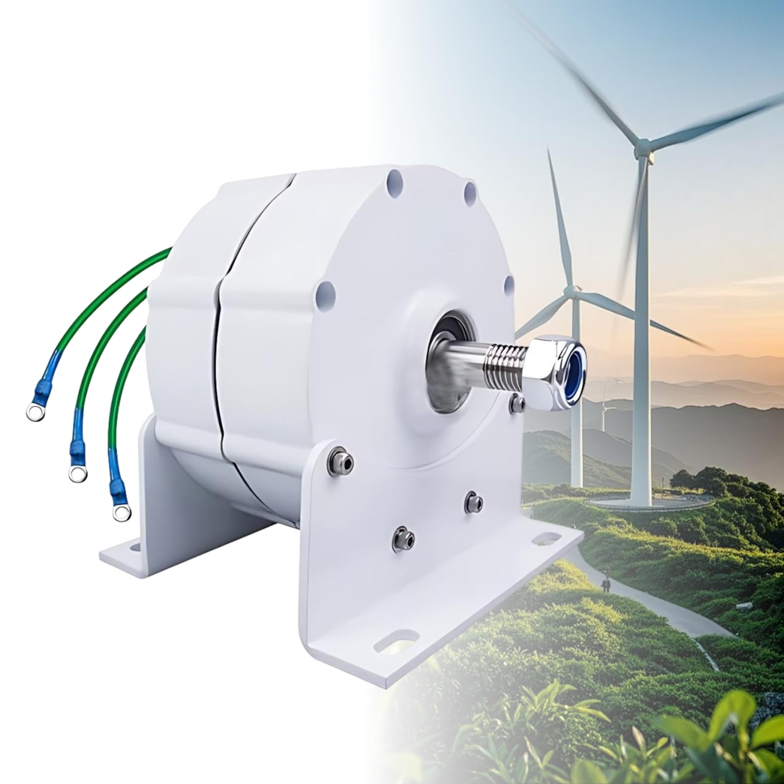Motore Generatore a Magneti Permanenti 1000 W 12V