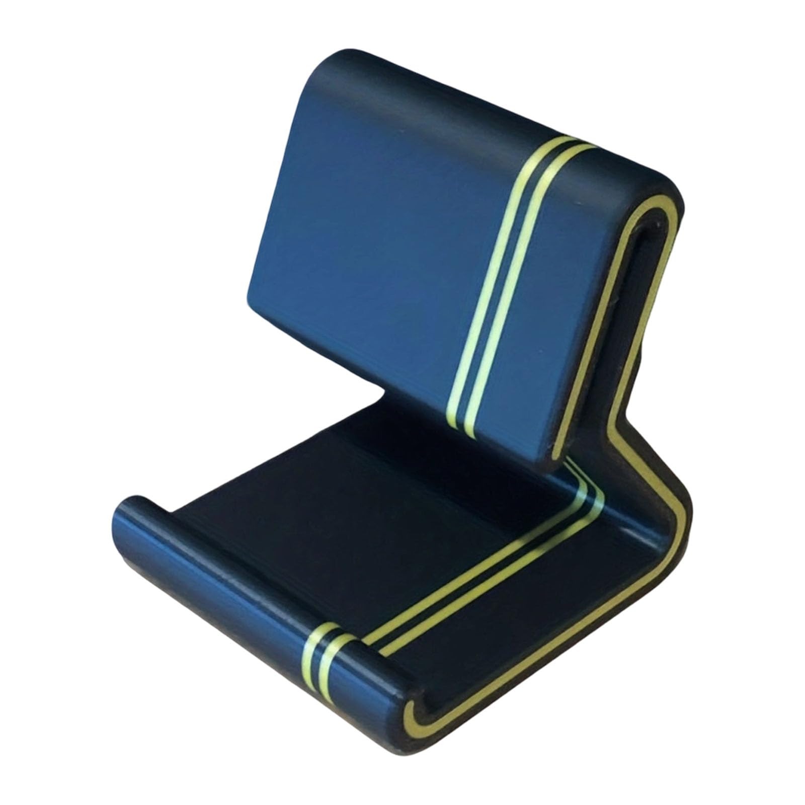Tsophreniq C 3D Printed Phone Stand For Desk, Ompact Holder With Fixed Viewing Tilt For Workstation, Dorm, Bedside And Travel Ompact Mobile Holder Screen