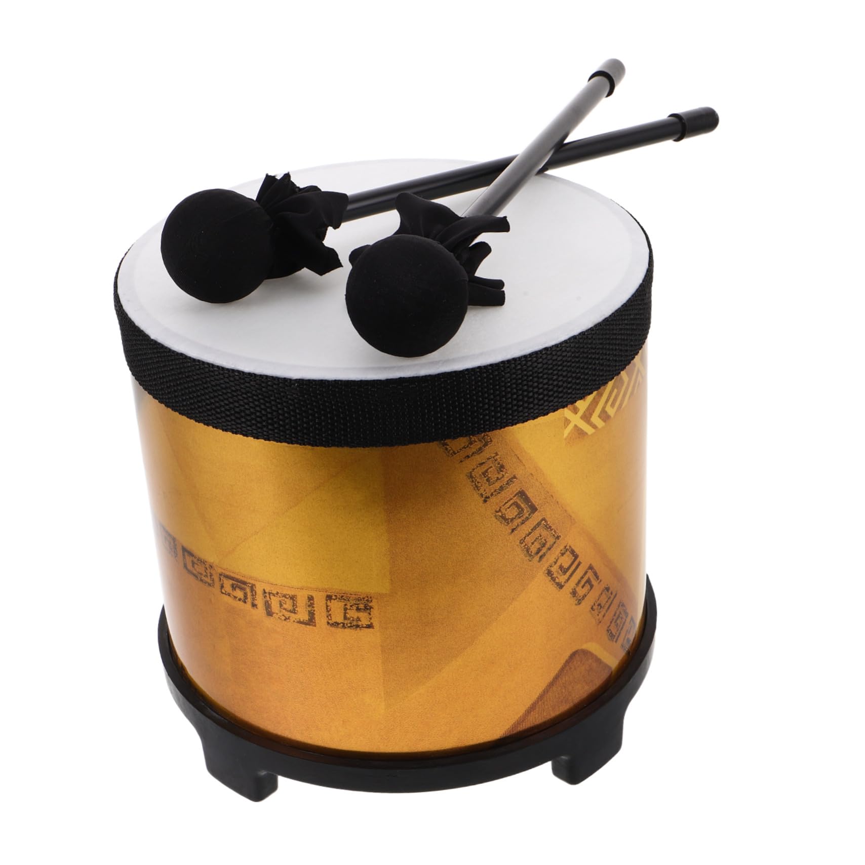 UPKOCH Tamburo Tom Mano per Ragazzo Ragazza Ragazza Strumento Orff per Educazione Musicale Precoce Include Mazza Giocattolo Percussione per Casa e Scuola Materna