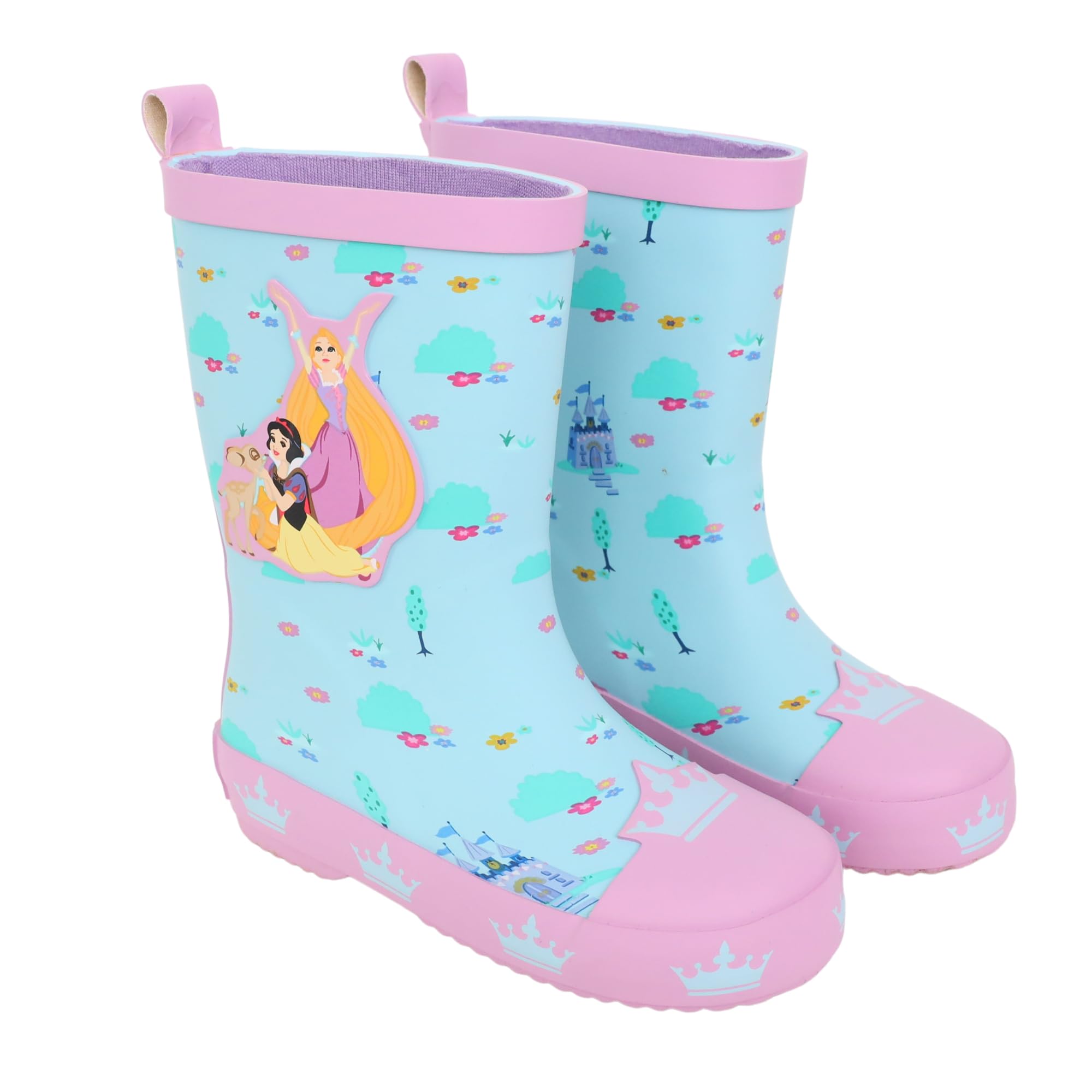 Disney Stivali da pioggia per bambini - Scarpe impermeabili in gomma per bambini