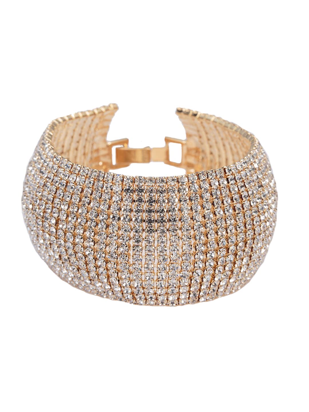 Yellow Chimes Women Crystal Bracelets | Rose Gold Plated Bracelets For Women | Red & Green CZ Crystals Bracelet For Woman | Birthday Gift for Girls & Women Anniversary Gift for Wife (B097TDQWZN) Amazon Price History, Amazon Price Tracker