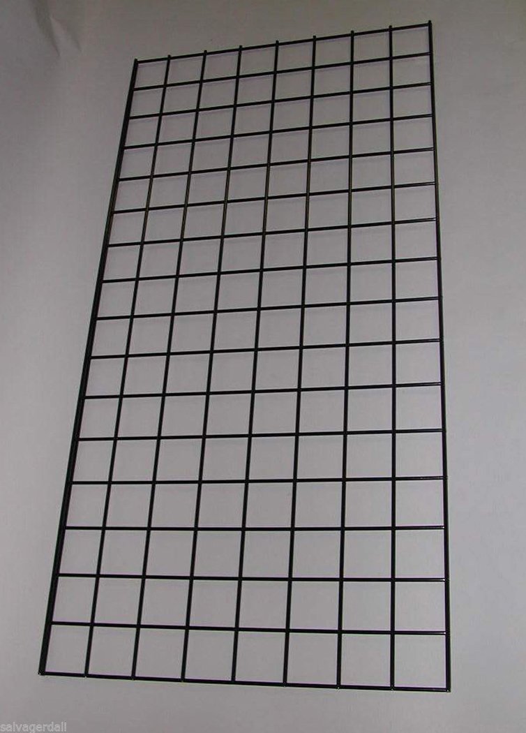 2' x 6' Black Gridwall Grid Wall Panel 3