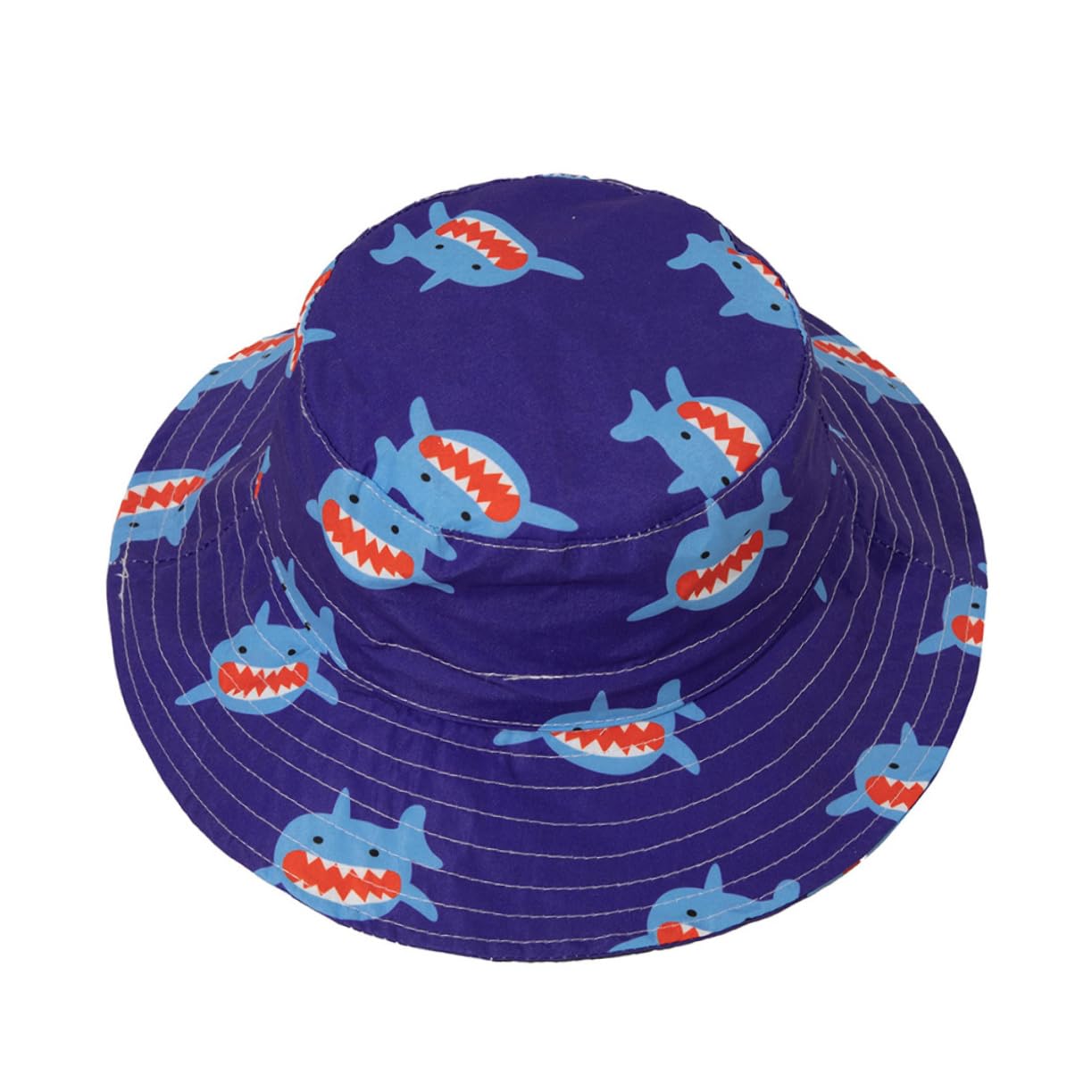 YSJNHX Sombrero de protección solar para dibujos animados con estampado de animales, gorra de pescador con correa para la barbilla, cómodos y transpirables, sombreros de verano para niños y protección