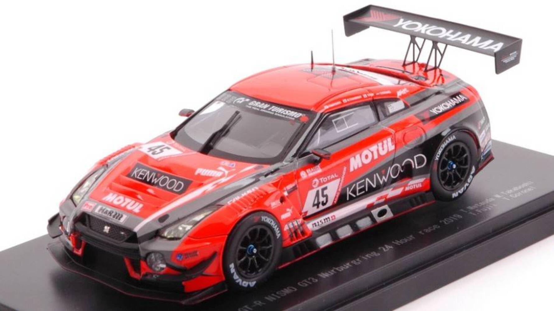 GT-R Nurburgring ミニカー Amazon | EBBRO 1/43 ニッサン GT-R NISMO GT3 Nurburgring 24 Hour