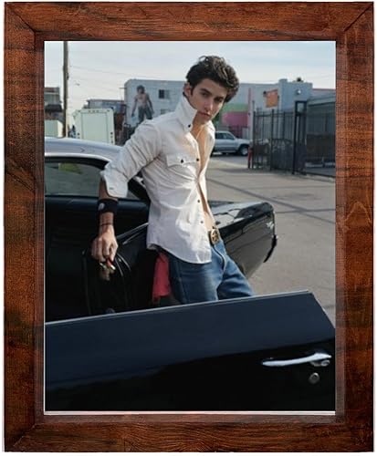 Milo Ventimiglia - 14X17 Full Color Photo Sign With Real Wood Frame SOG #PDI548785