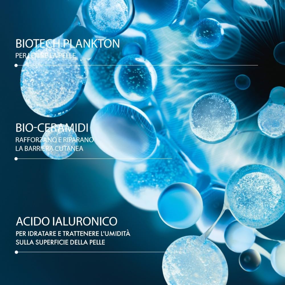 Biotherm Aquasource Hydra Barrier Cream, Crema Facial, Para Piel Seca, Hasta 72H de Hidratación, Efecto Fortalecedor, Enriquecida con Biotech Plankton, Ácido Hialurónico y Bio-Ceramidas
