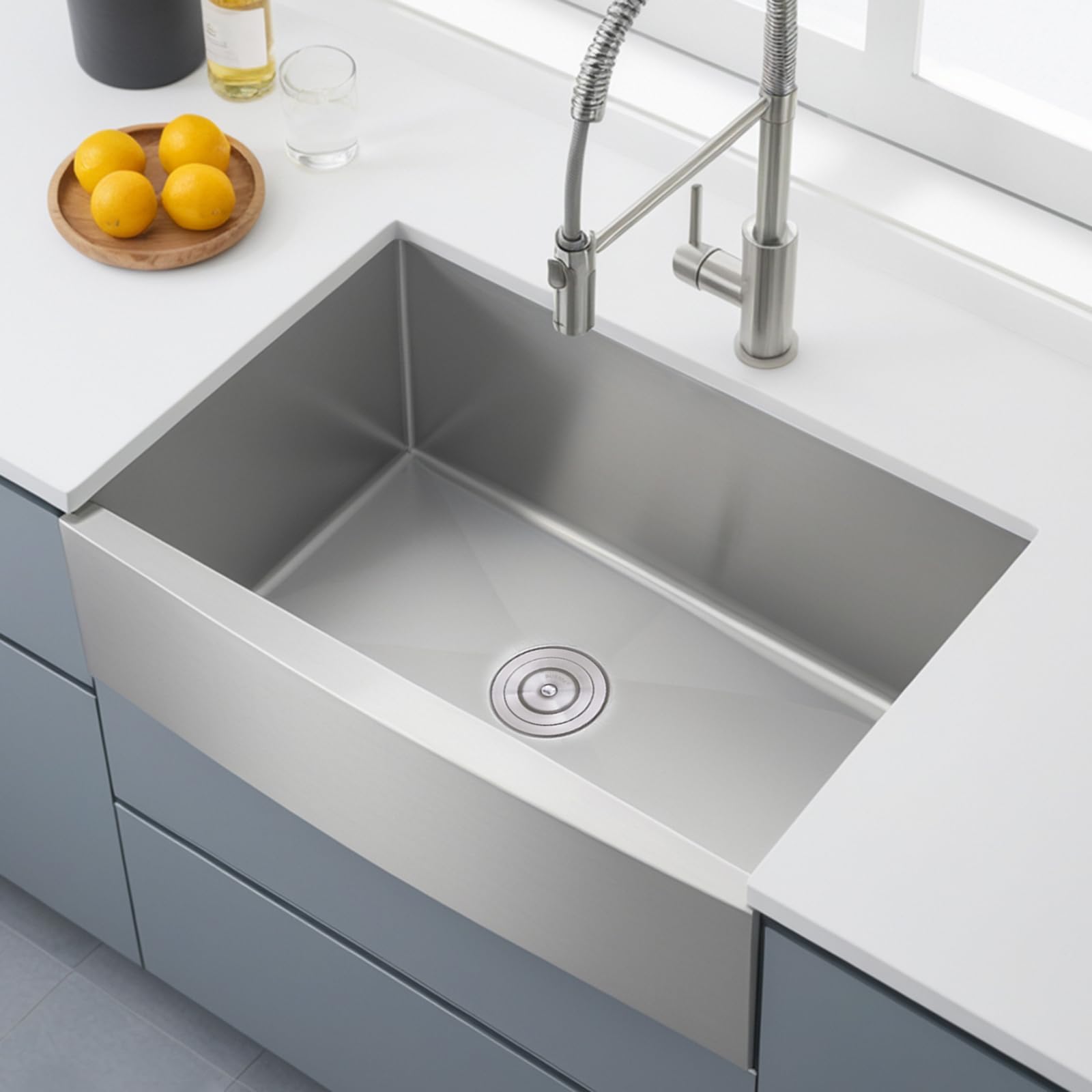 KINGO HOME Farmhouse Sink 33 Inch