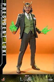 Amazon.com: Hot Toys 1:6 President Loki - Loki : Toys & Games