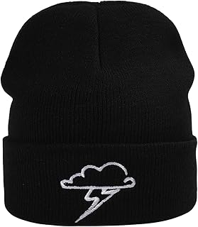 WTfbeusd Men's hats Autumn hats winter women's cotton hats men's hats outdoor casual cute embroidery knitted hat beanie hats couple hats (Colour Name : 2, Size Name : ONE SIZE)