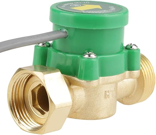 Miniatura 5 de Interruptor de sensor de flujo de agua, interruptor de bomba de agua de resistencia a altas temperaturas, alta sensibilidad para ducha de