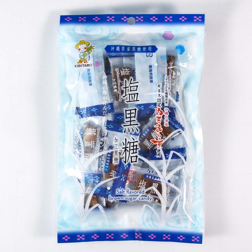 海邦商事 黒糖 塩 加工黒糖 ぬちまーす 沖縄の海塩 ミネラル 沖縄 沖縄名菓 お土産 お取り寄せ お菓子 塩黒糖