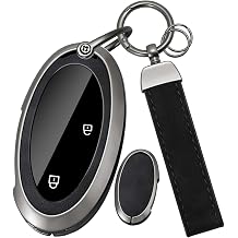 Car Key Case Metal Key Case Protection Key Cover Compatible with Hyundai 2025 2026 Kona SX2 EV N Line Tucson NX4 NX4E N Line Ioniq 6 5 5N 9 Santa Fe Sonata 3/4/5/6/7 Buttons
