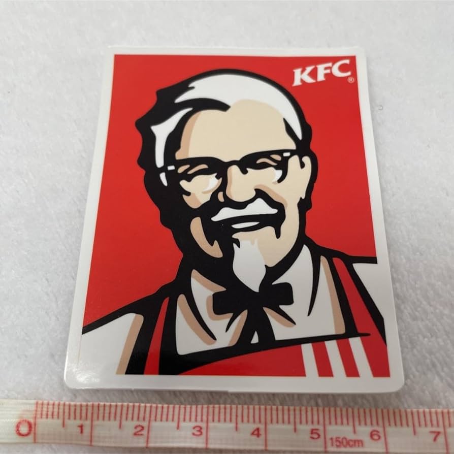 @ケンタッキーフライドチキン KFC x　Ronaldoロナウドステッカー ケンタッキーフライドチキン KFC x Ronaldoロナウドステッカー