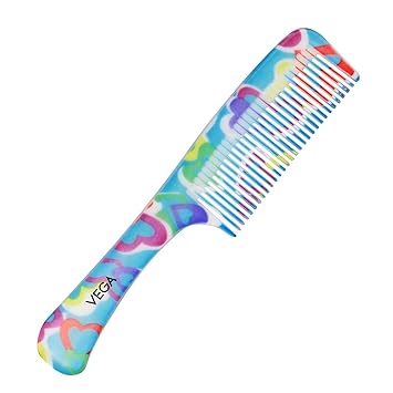 Vega Iris Grooming Hair Comb, (India's No.1* Hair Comb Brand) For Men and Women, (DC-1264) - image, photos