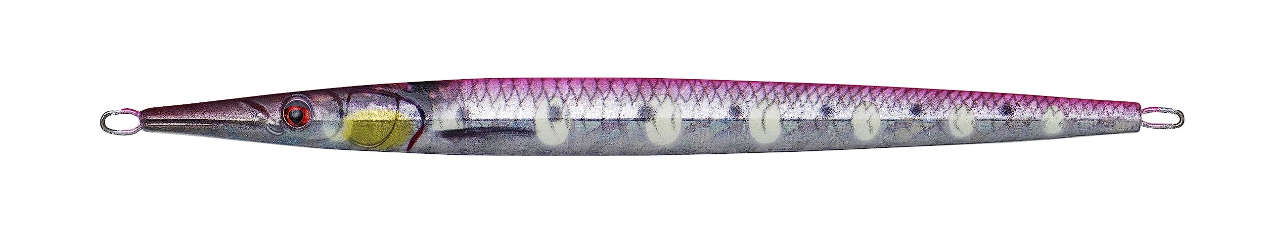 SAVAGE SALT 3D Needle JIG 40 GRS Pink Flash Glow Dots PHP