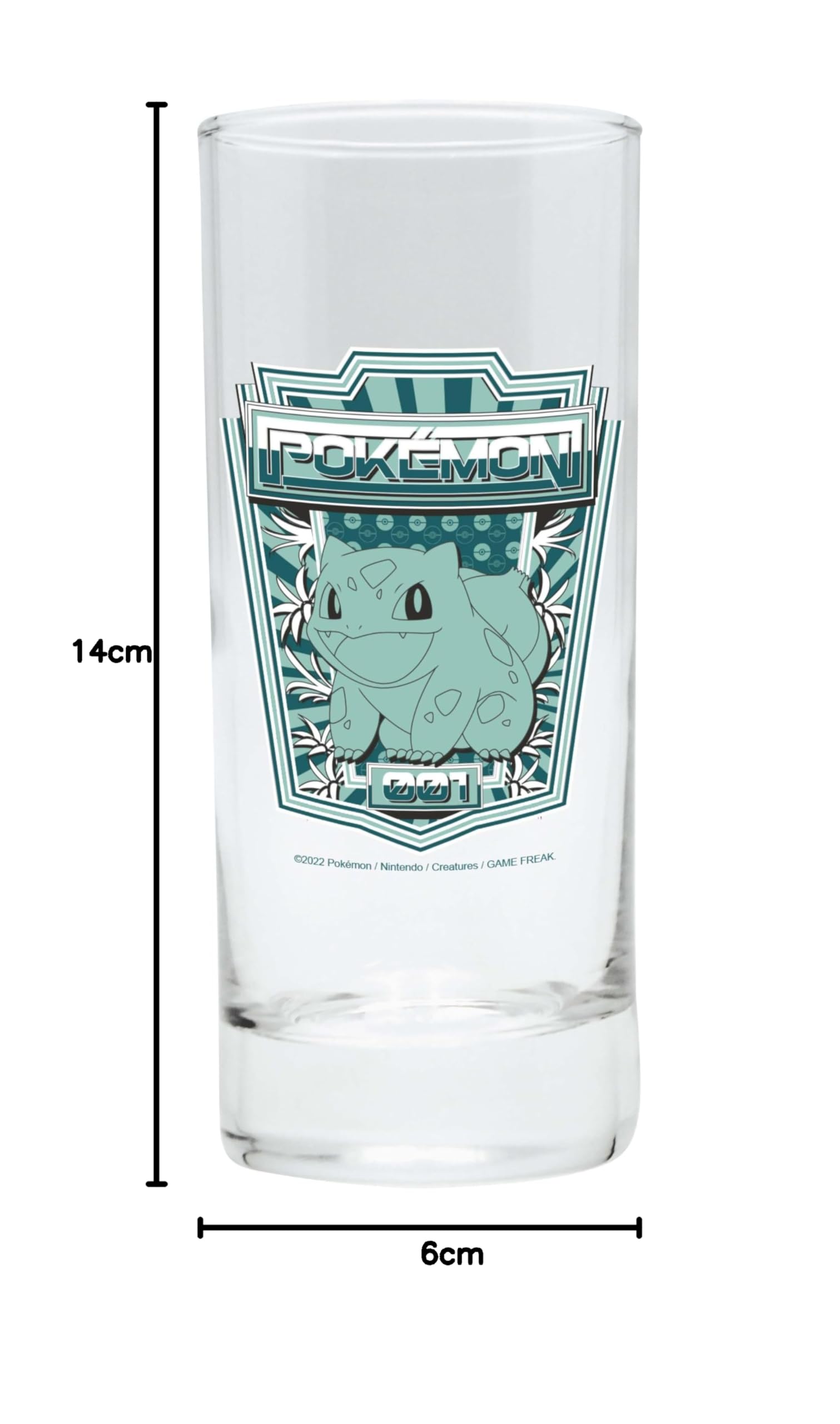 ABYSTYLE POKEMON - Juego de 3 vasos