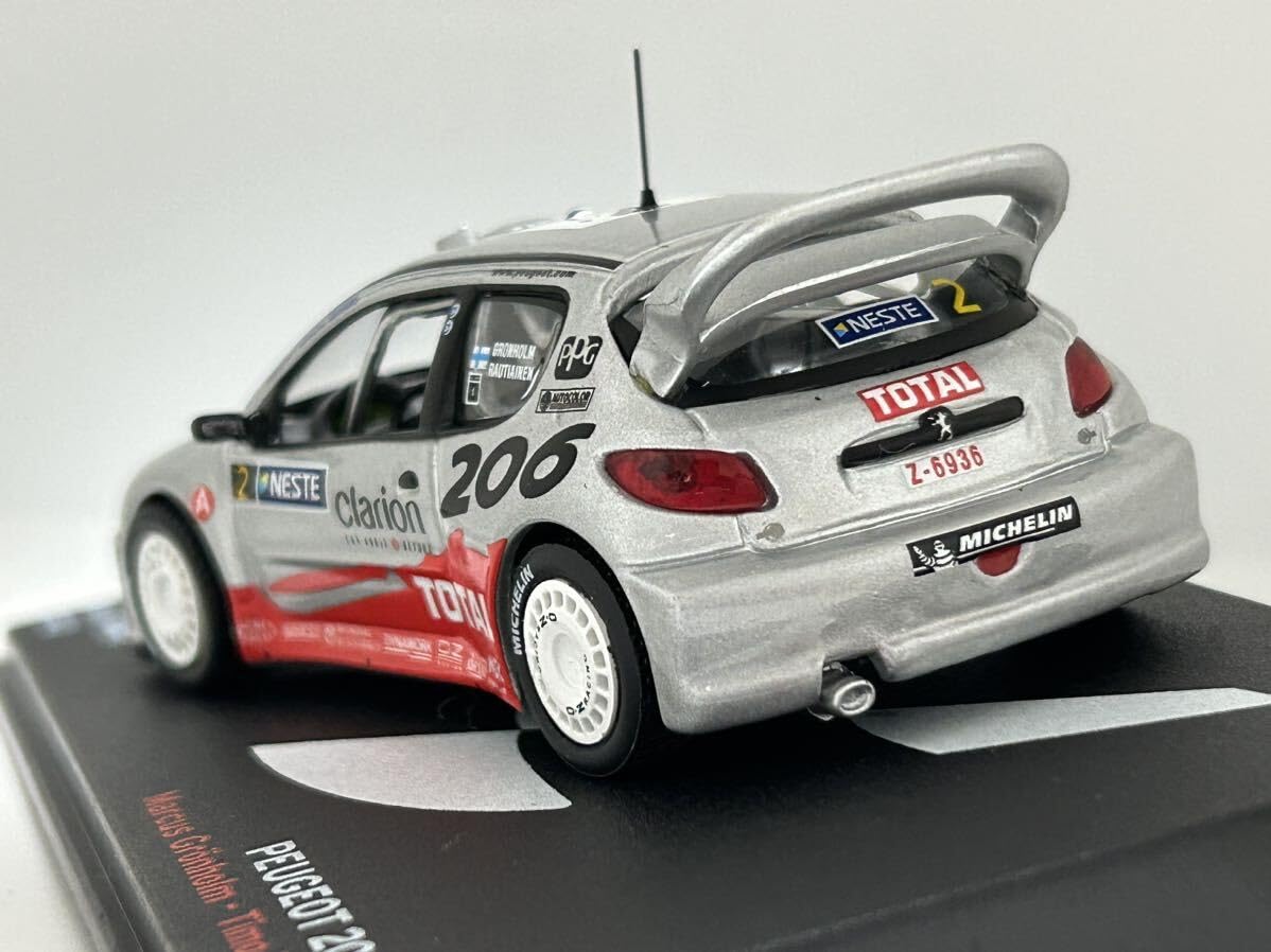 PEUGEOT プジョー206 WRC ミニカー 1/32 Saico 1/32 プジョー 2002 PEUGEOT 206 WRC - メルカリ