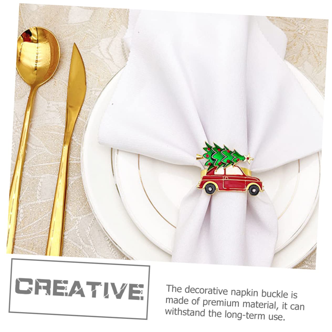 TOPBATHY 18stücke Metall Weihnachts-serviettenringe Für Tischdekoration Napkin Für Hochzeiten Und Familienessen Für Festliche Anlässe Und Besondere Feiern