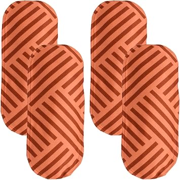 Insulin Cooler Ice Pack -Insulin Cold Pack for Insulin Cooler Pen Carry Case Stay Frozen - Cold Compress, 4 Pack Orange