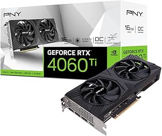 PNY GeForce RTX™ 4060 Ti 16GB Verto Overclocked Dual Fan Graphics Card DLSS 3