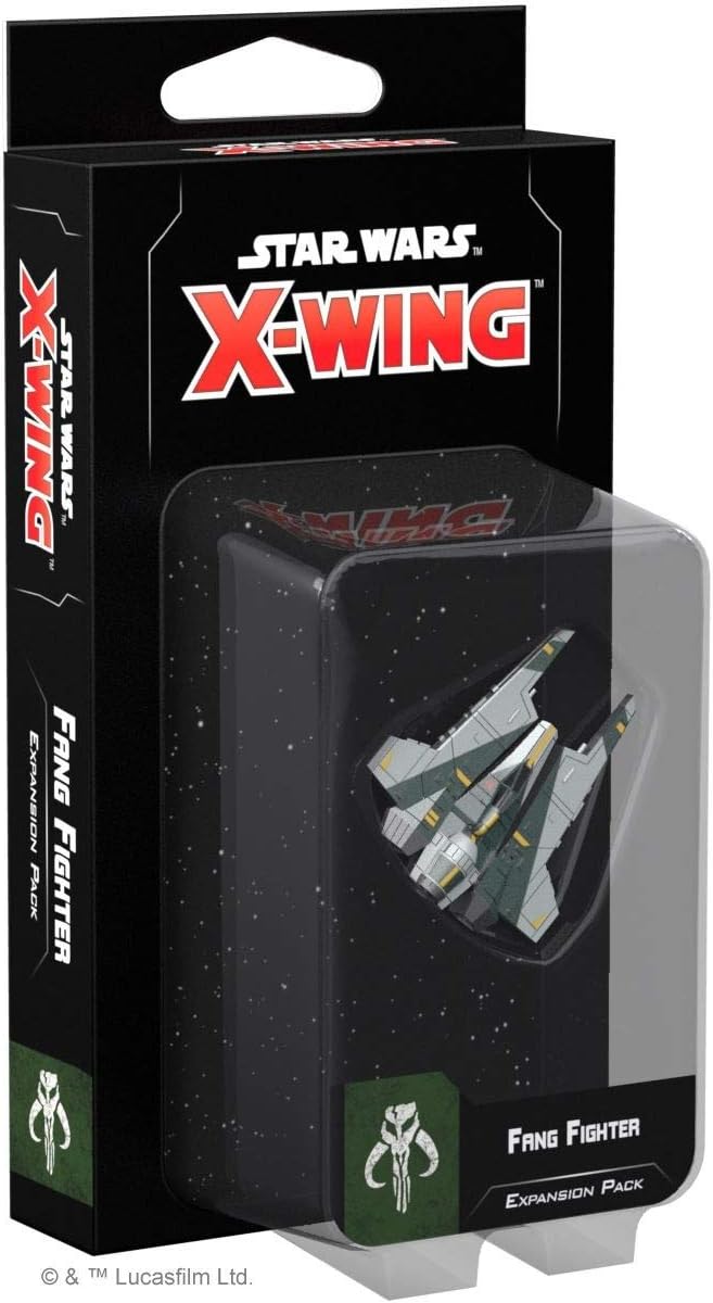 Star Wars X-Wing 2nd Edition Miniatures Game Fang Fighter EXPANSION PACK | Strategy Game for Adults and Teens | Ages 14+ | 2 Players | Average Playtime 45 Minutes | Made by Atomic Mass Games
