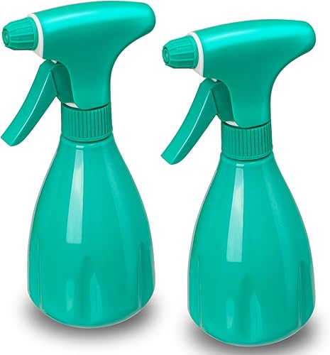 Botellas de spray para el cabello, botella de spray vacía recargable de 12 onzas, pulverizador de niebla fina, botella de chorro para limpieza, disponible en Yaxa Peru