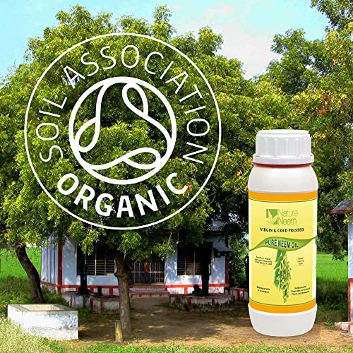 Reines Neemöl - kaltgepresst - 500 ml - 100% natürlich zertifiziert bio