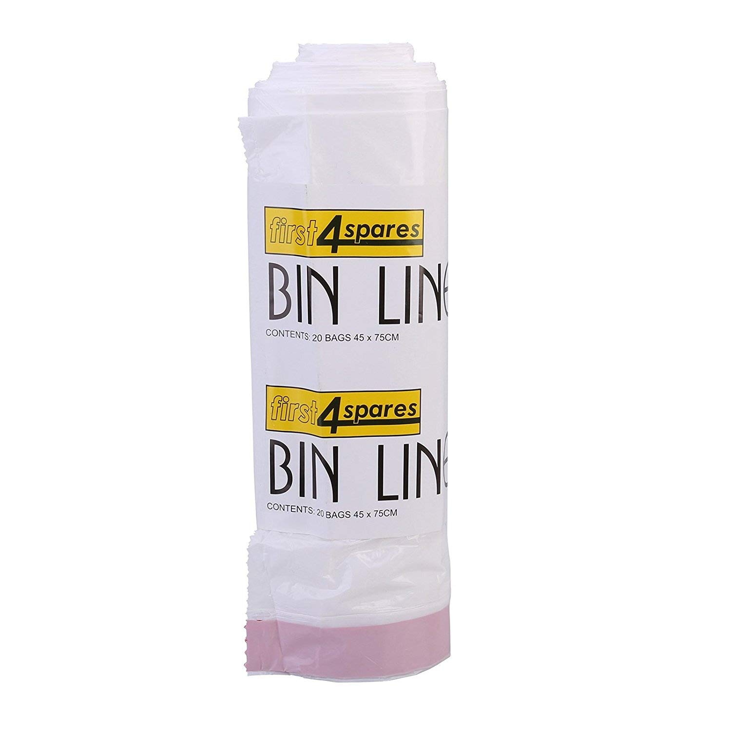 First4spares 30L Drawstring Refuse Trash Dustbin Bin Bag Sacks (Pack of 80)