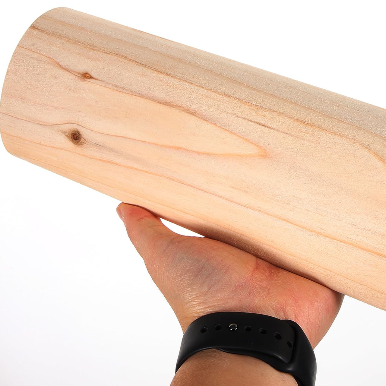 SEWACC Almohada Cervical de Madera para Sauna Soporte Lumbar Ergonómico Almohada de 7 CM de Altura para Uso Diario Baño de Vapor Accesorio para Relajación y Cuidado Cervical