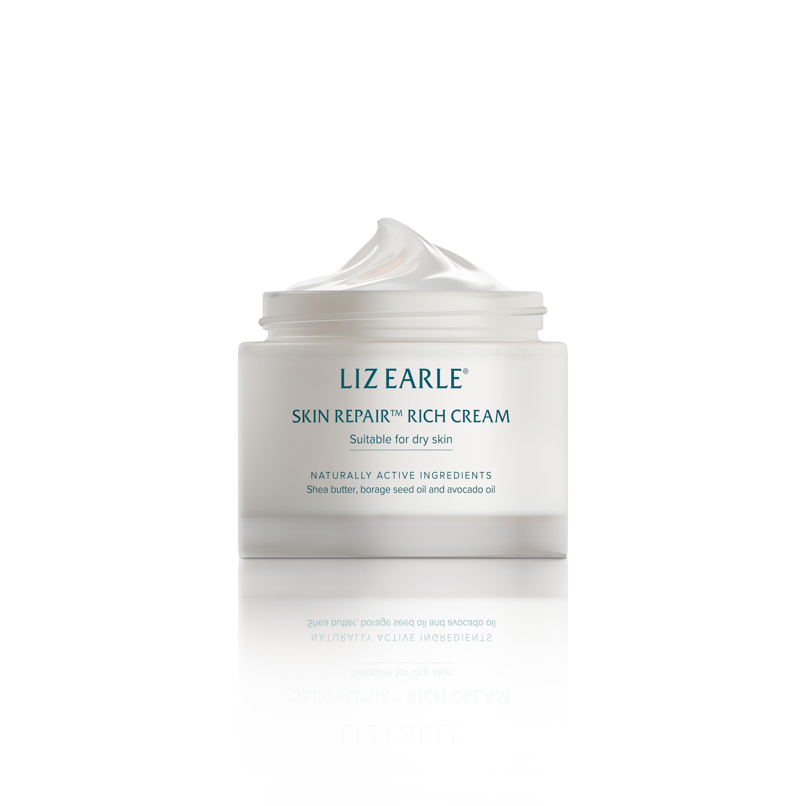 Liz Earle Skin Repair Moisturiser 50ml Jar full size in rich NEW STOCK