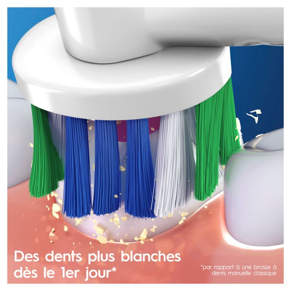 Oral-B FFU CleanMaximizer - Cabezales para cepillo de dientes (10 unidades, 3D, blan