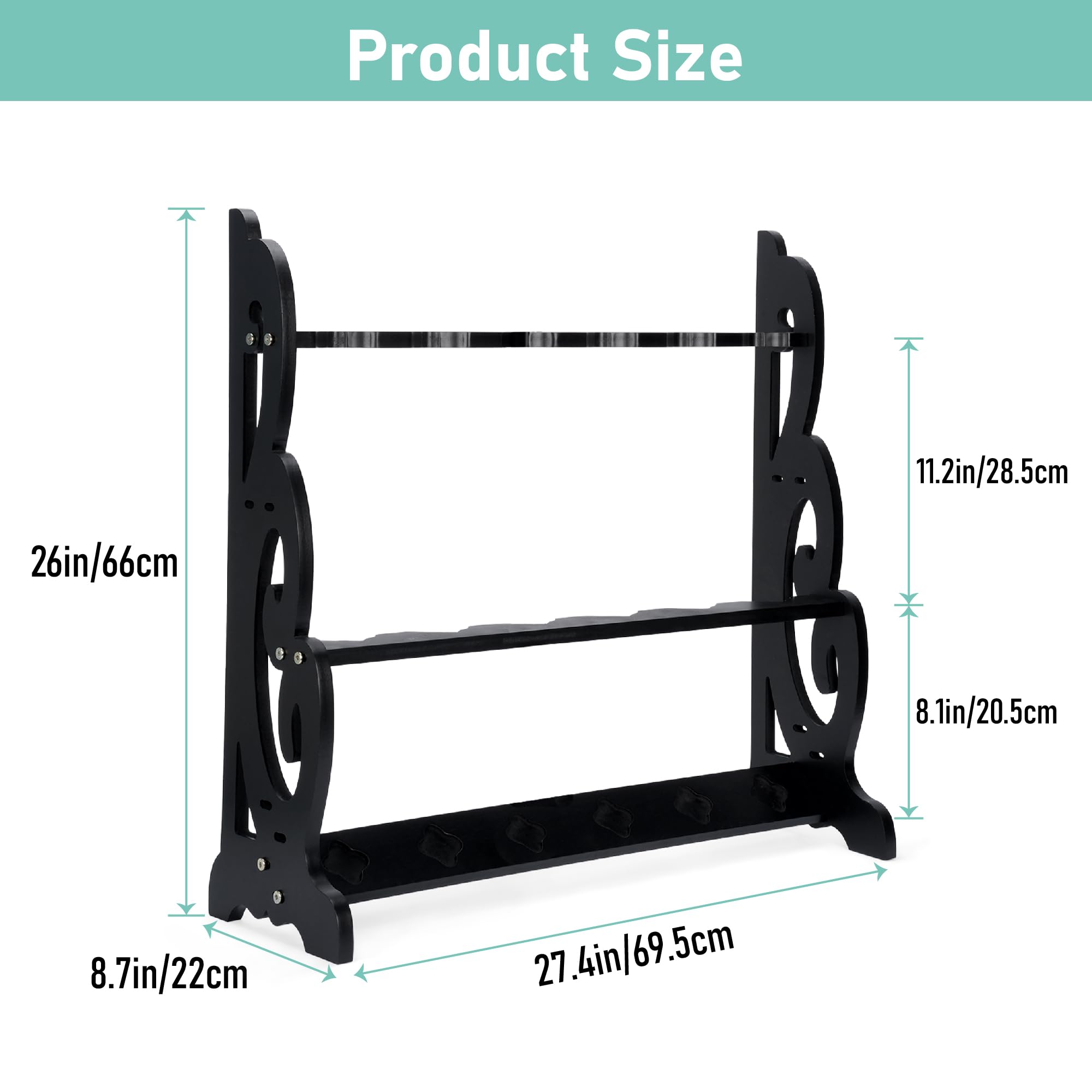 Présentation Verticale HUOXU Support Vertical Pour Katana