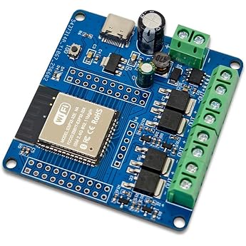 ESP32 4-Channel MOS Switch Module DC5-60V On-Board ESP32-32E WiFi and Blemodule DC Powered
