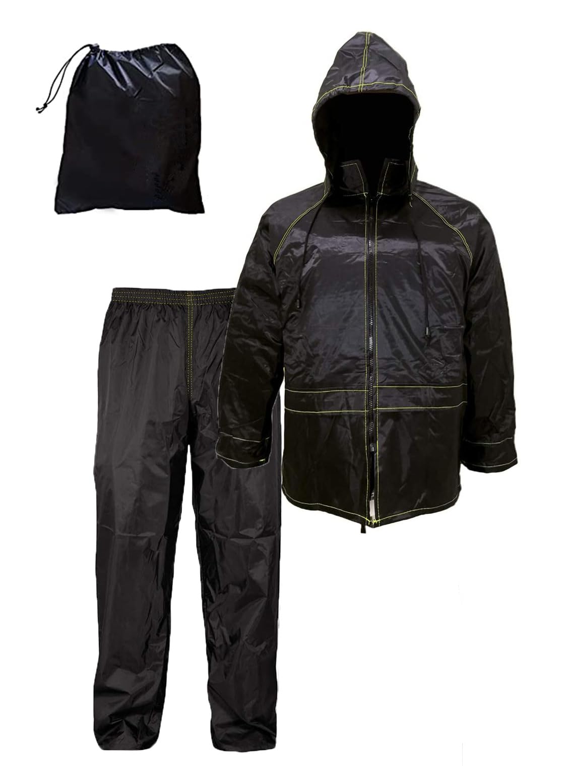 RUMAOZIA Regenanzug Herren 2-teilig - Wasserdicht Motorrad Outdoor