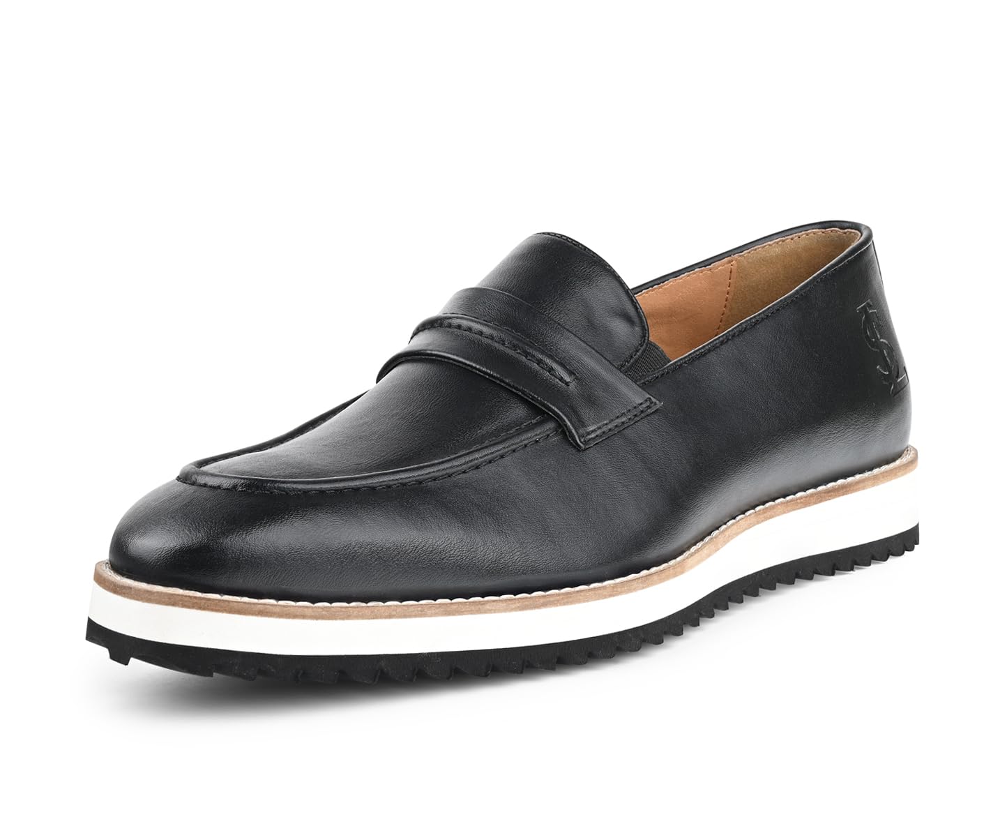 Smart Casual Shoes for Men | Ultra Lightweight and Comfortable | Eva Sole Cushioned Footbed Men’s Loafers | LSMX-MC-image-26