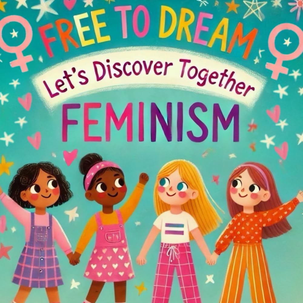 Free to dream - Let's discover together Feminism: Gender equality - Little Feminist grow up - History of feminism - Inspiring Children’s Books, Bold Women biographies- Girl