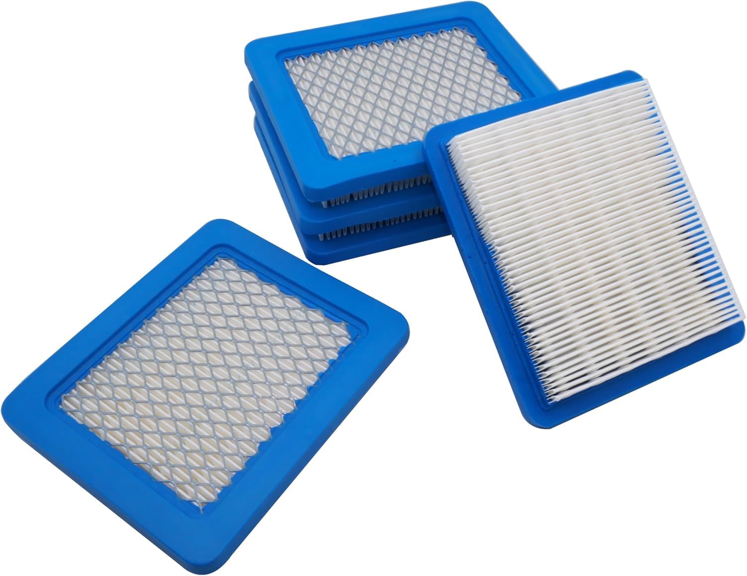 Filtre à Air 491588S pour Briggs Stratton 491588S, Toro 20332, Troy-Bilt TB110, Craftsman 33644, Honda 17211-Zl8-023, 15 pièces, 5,2 x 4,5 x 0,8 pouces