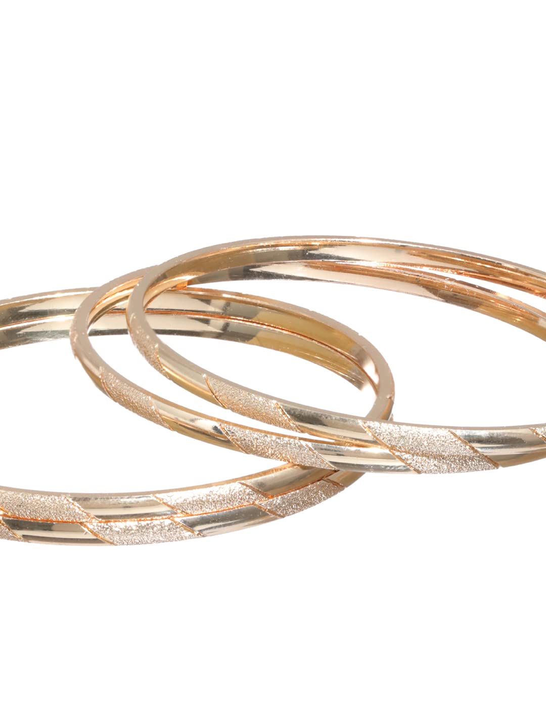 Women's Brass Plated Traditional Bangles Set of 4