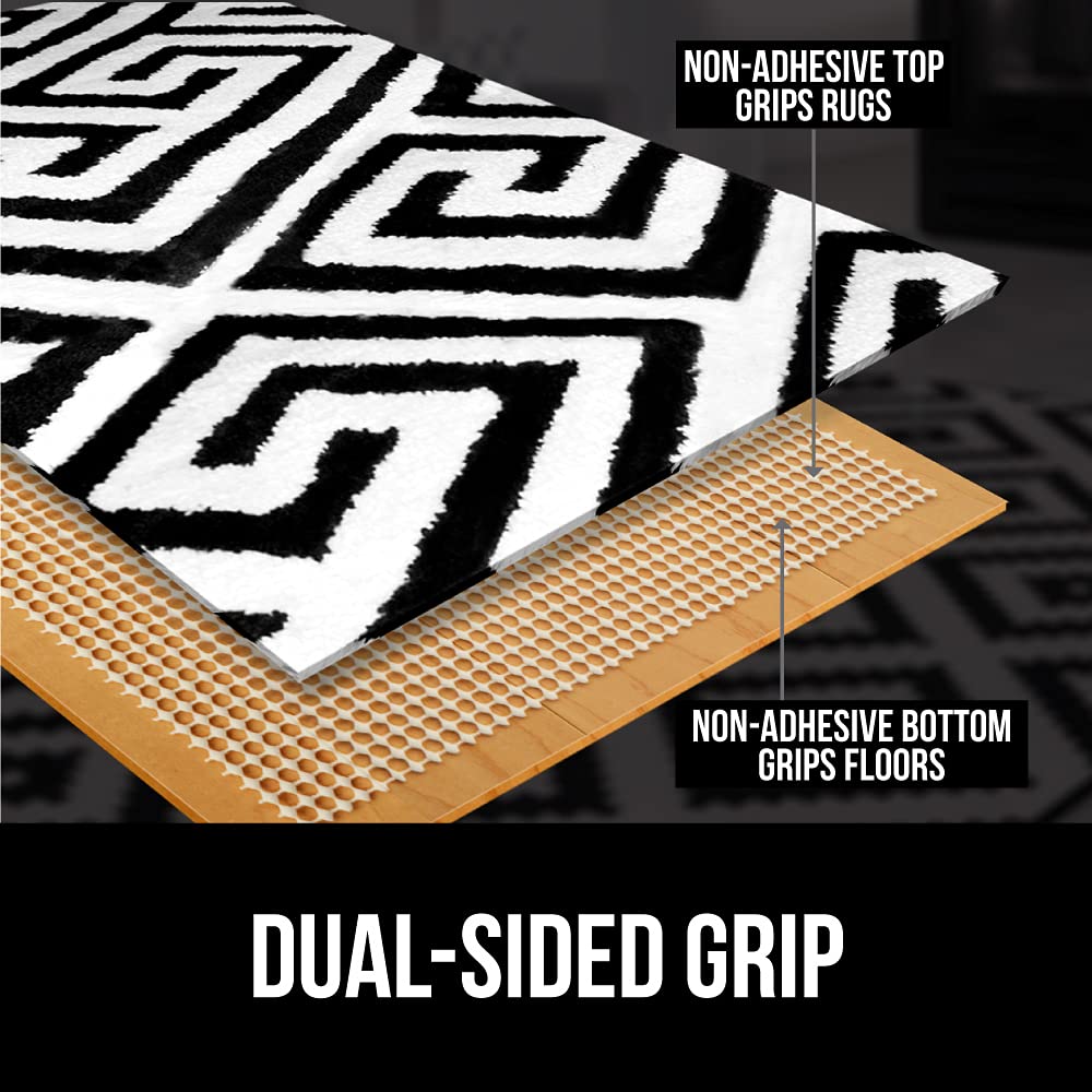 Gorilla Grip Extra Strong Rug Pad Gripper, 5x7 FT, Grips Keep Area Rugs