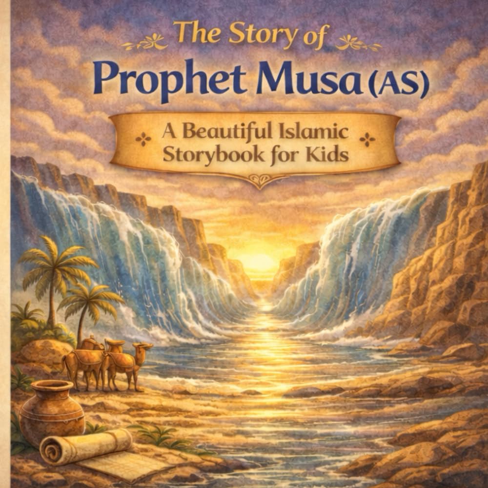 The Story of Prophet Musa (AS): A Beautiful Islamic Storybook for Kids.: Discover the Miracles and Powerful Lessons from the Life of Musa (AS)